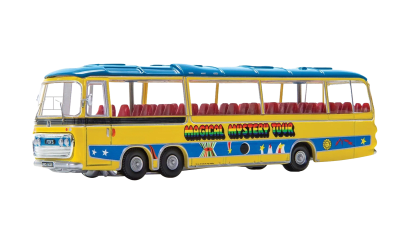 AUTO COLECCIONABLE - THE BEATLES - MAGICAL MYSTERY TOUR BUS