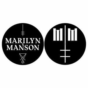 ALFOMBRILLA MARILYN MANSON - CROSS (Slipmat Set)2