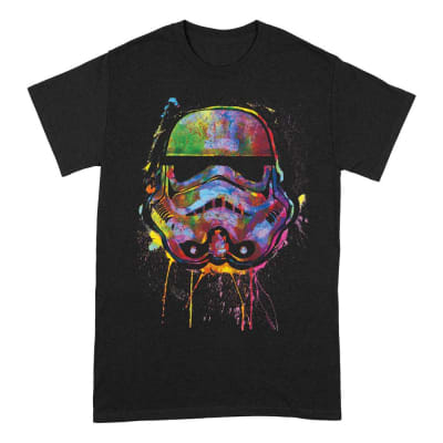 POLERA STAR WARS - PAINT SPLATS HELMET T-SHIRT (SMALL)