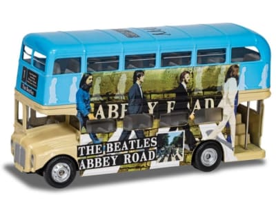 AUTO COLECCIONABLE - THE BEATLES - ABBEY ROAD LONDON BUS