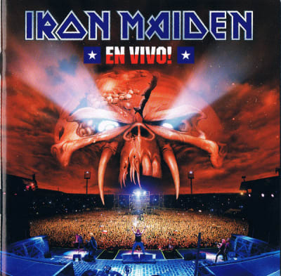 CD IRON MAIDEN/ EN VIVO! 2CD