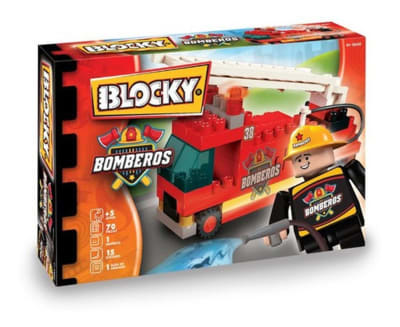 BLOCKY BOMBEROS 1 / 70 PIEZAS3