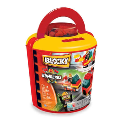 BLOCKY BALDE BOMBEROS / 100 PIEZAS2