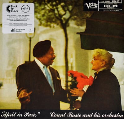 VINILO COUNT BASIE/ APRIL IN PARIS 1LP