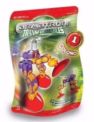 ARMATRON TRANSFORMABLES 1 - COLONO / 31 PIEZAS 1