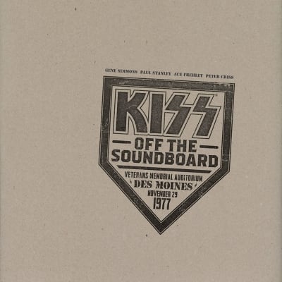 VINILO KISS/ KISS OFF THE SOUNDBOARD: LIVE IN DES MOINES 2LP