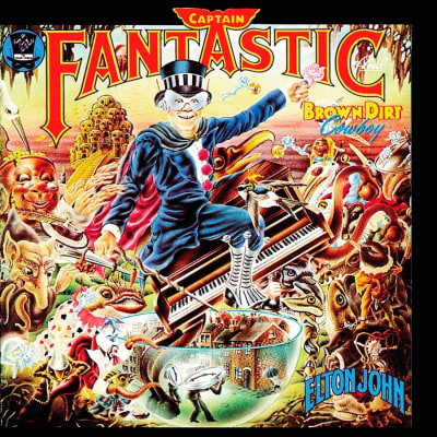 VINILO ELTON JOHN/ CAPITAN FANTASTIC & THE BROWN DIRT COWBOY