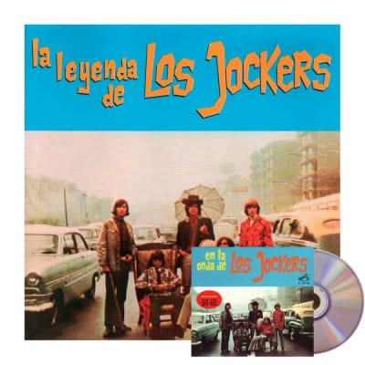 VINILO LOS JOCKERS/ EN LA ONDA DE LOS JOCKERS 1LP + CD