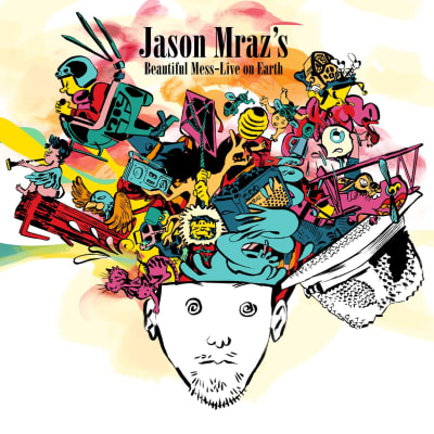 CD JASON MRAZ/ BEAUTIFUL MESS:LIVE ON EART 2(CD/DVD)