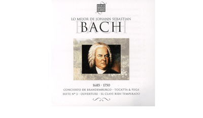 CD VARIOS ARTISTAS/ LOS MEJOR DE JOHANN SEBASTIAN BACH 1CD