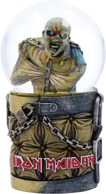 ADORNO GLOBO DE NIEVE IRON MAIDEN - IRON MAIDEN PIECE OF MIND SNOW GLOBE 17.5CM