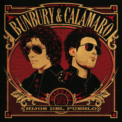 VINILO BUNBURY & CALAMARO/ HIJOS DEL PUEBLO 2LP