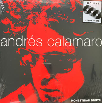 VINILO ANDRES CALAMARO/ HONESTIDAD BRUTAL 3LP