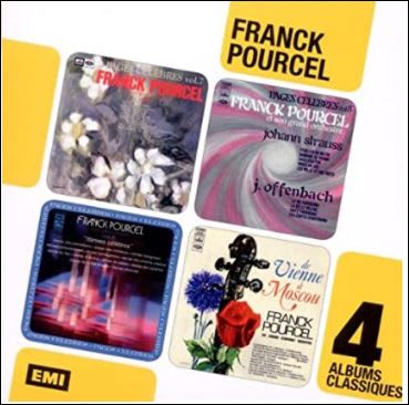 CD FRANCK POURCEL/ COFFRET PAGES CÉLÈBRES 4CD