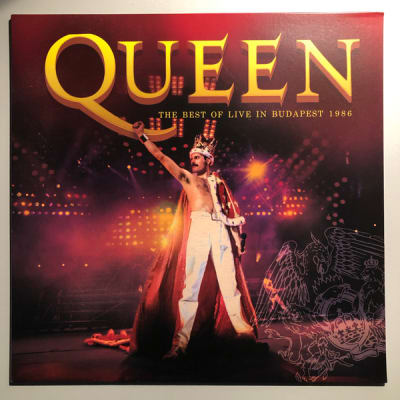 VINILO QUEEN/ THE BEST OF LIVE IN BUDAPEST 1986 1LP