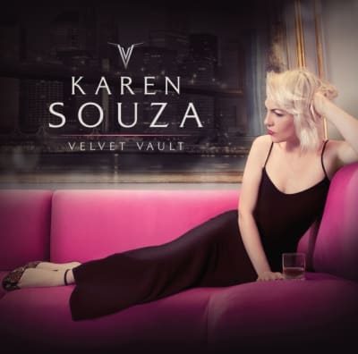 VINILO KAREN SOUZA/ VELVET VAULT (TRANSPARENT VINYL) 1LP