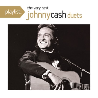 CD JOHNNY CASH/ PLAYLIST VERY BEST JOHNNY CASH DUETS 1CD