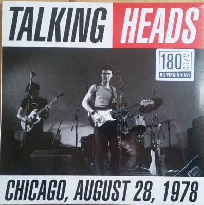 VINILO TALKING HEADS/ CHICAGO AUGUST 28. 1978 (BLUE VINYL) 1LP