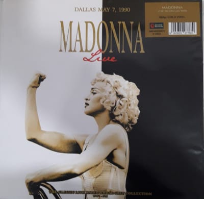 VINILO MADONNA/ LIVE IN DALLAS 1990 (GOLD VINYL) 2LP