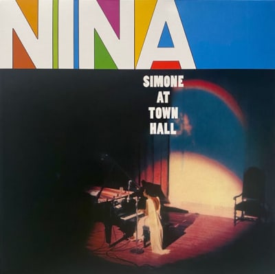 VINILO NINA SIMONE/ AT TOWN HALL (BLUE VINYL) 1LP