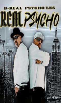CASSETTE B-REAL & PSYCHO LES/ REAL PSYCHO 1MC