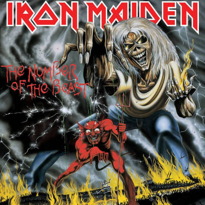 CD IRON MAIDEN/ THE NUMBER OF THE BEAST 1CD