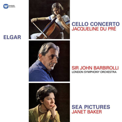VINILO JACQUELINE DU PRE/ ELGAR: CELLO CONCERTO, SEA PIC 1LP