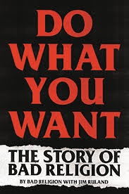 LIBRO BAD RELIGION - DO WHAT YOU WANT
