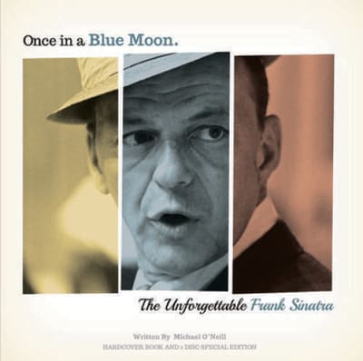 LIBRO FRANK SINATRA - ONCE IN A BLUE MOON