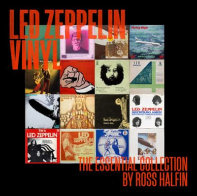 LIBRO LED ZEPPELIN - LED ZEPPELIN VINYL, THE ESSENTIAL COLLECTION