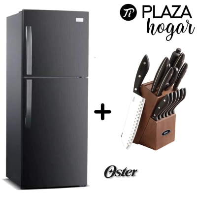 Pack Refrigerador Nofrst 197 Lt 2700hb + Set Cuchillos 14 Pz