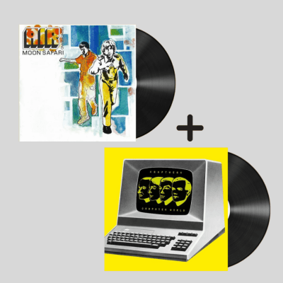 PACK VINILO AIR/ MOON SAFARI 1LP + VINILO KRAFTWERK/ COMPUTER WORLD 1LP