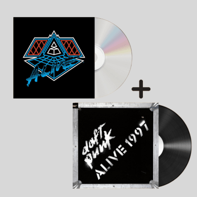PACK VINILO DAFT PUNK/ ALIVE 1997 1LP + CD DAFT PUNK/ ALIVE 2007 1CD