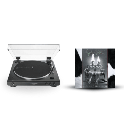 TORNAMESA AUDIO TECHNICA/ AT-LP60XBT-BK + LP DE REGALO