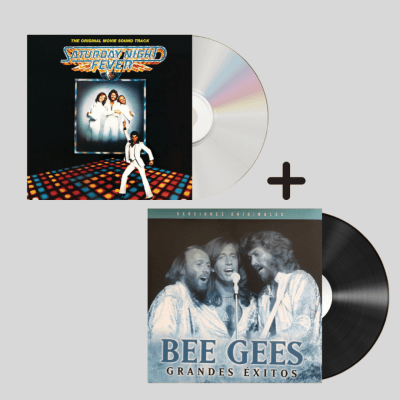 PACK VINILO BEE GEES/ GRANDES EXITOS 1LP + CD BEE GEES/ SATURDAY NIGHT FEVER  1CD