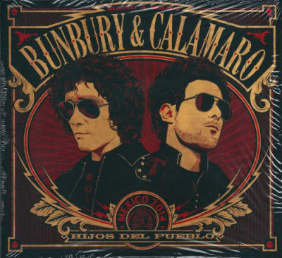 CD BUNBURY & CALAMARO/HIJOS DEL PUEBLO 1CD