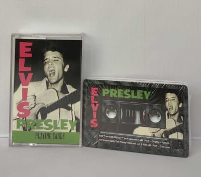 CARTAS DE JUEGO ELVIS PRESLEY - CARTAS ELVIS PRESLEY CASSETTE
