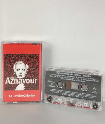 CASSETTE CHARLES AZNAVOUR/ LA DERNIERE COLLECTION 1MC