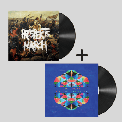 PACK VINILO COLDPLAY/ KALEIDOSCOPE EP 1LP + VINILO COLDPLAY/ PROSPEKT'S MARCH 1LP