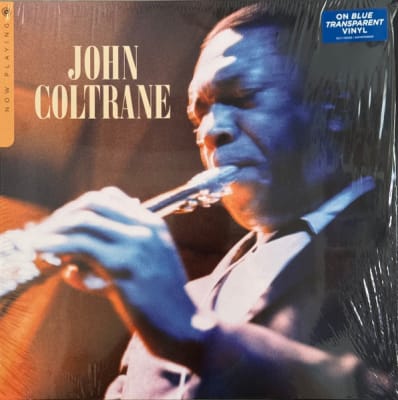 VINILO JOHN COLTRANE/ NOW PLAYING BLUE TRANSPARENT VINYL 1LP