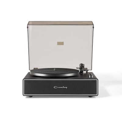 TORNAMESA CROSLEY/ RECORD PLAYER BT STAVE BLACK
