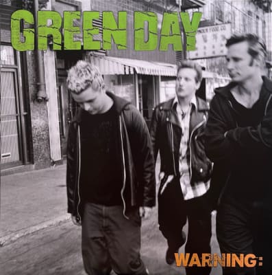 VINILO GREEN DAY/ WARNING: (FLUORESCENT GREEN VINYL) 1LP