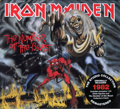 CD IRON MAIDEN/ THE NUMBER OF THE BEAST (DIGIPACK) 1CD