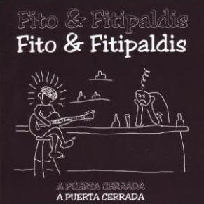 VINILO FITO Y FITIPALDI/ A PUERTA CERRADA 1LP