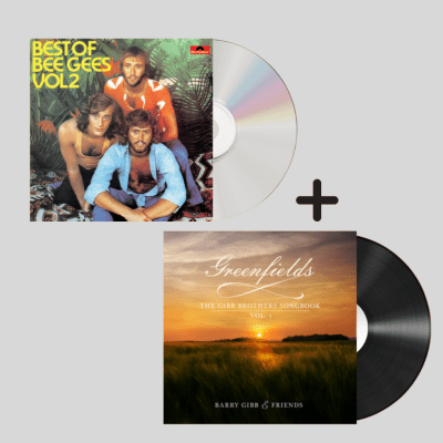 PACK VINILO BARRY GIBB & FRIENDS/GREENFIELDS THE GIBB + CD BEE GEES/ BEST OF BEE GEES 1CD