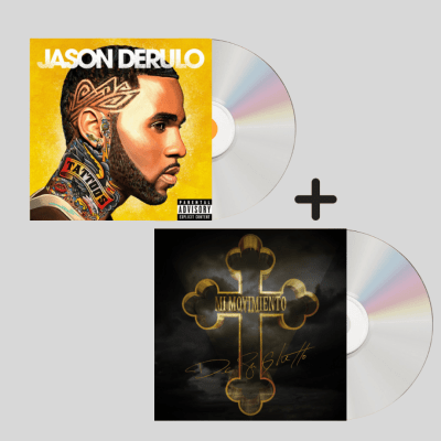 PACK CD JASON DERULO/ TATTOS 1CD + CD DE LA GHETTO/ MI MOVIMIENTO 1CD