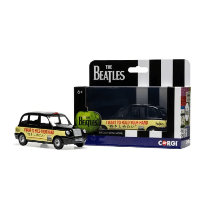 AUTO COLECCIONABLE - THE BEATLES - LONDON TAXI - 'I WANT TO HOLD YOUR HAND' DIE CAST 1:36