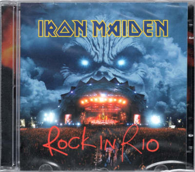 CD IRON MAIDEN/ ROCK IN RIO 2CD