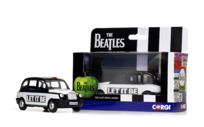 AUTO COLECCIONABLE - THE BEATLES - LONDON TAXI - 'LET IT BE' DIE CAST 1:36 SCALE