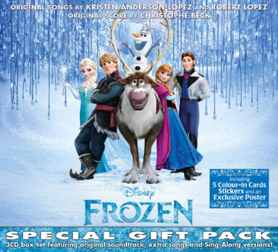 CD VARIOS ARTISTAS/ FROZEN SPECIAL GIFT PACK 3CD